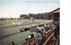 Race Track Great Allentown Fair - Allentown, Pennsylvania PA  