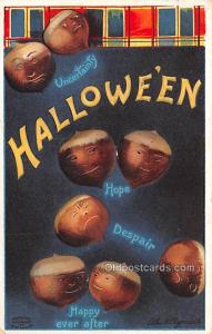 Artist Ellen Clapsaddle Halloween 1910 