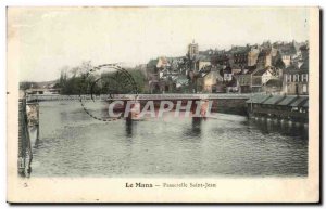 Old Postcard Le Mans Gateway St. John