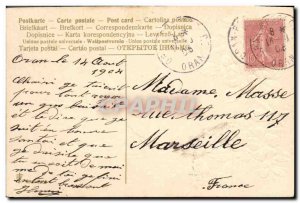 Old Postcard Fantasy Flowers Swallow Bird