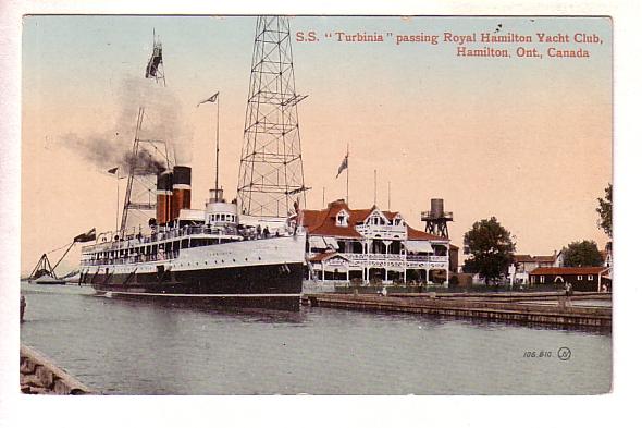 S S Turbinia Passing Royal Hamilton Yacht Club, Ontario, 