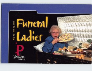 Postcard Funeral Ladies Pleiades Theatre Calgary Canada