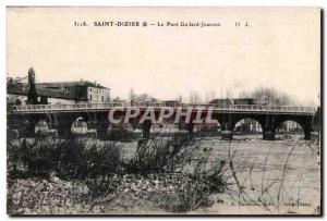 Postcard Saint Dizier Old Bridge Godard Jeanson