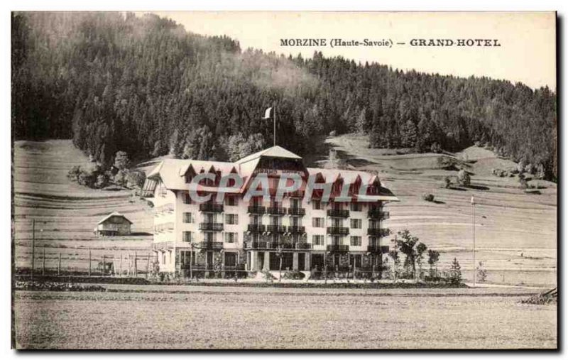 Old Postcard Morzine Hotel