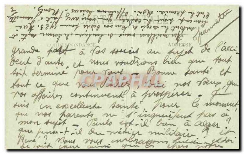 Chateauroux Old Postcard L & # City 39hotel