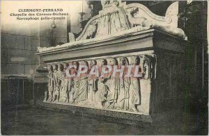 Postcard Clermont Ferrand Old Chapel of the Carmelites Dichaux Galo Roman Sar...