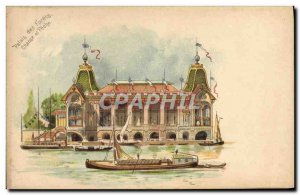 Old Postcard Palace Of Hunting And Fishing Drills Paris