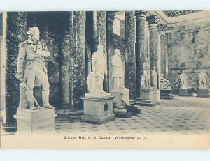 Pre-1907 SANCTUARY HALL AT US CAPITOL BUILDING Washington DC hp9327