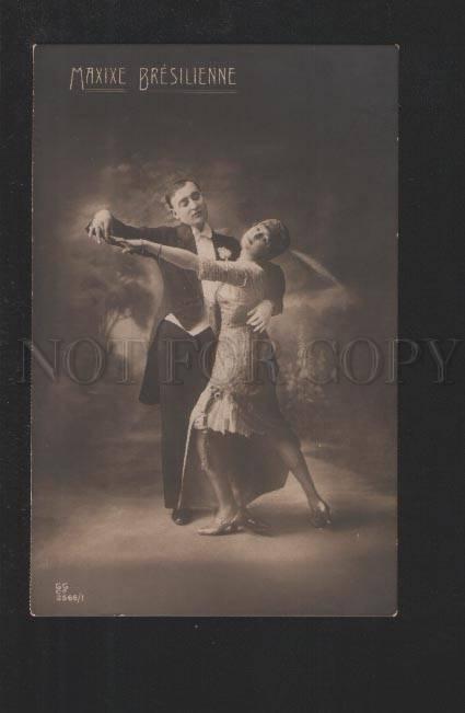 077324 TANGO Dancer Maxixe Bresilienne vintage PHOTO 2566-1