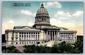 Vintage Missouri Postcard - State Capitol  Jefferson City