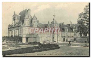 Postcard Old Saint Aignan Loir et Cher Chateau