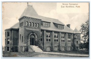 Northfield Massachusetts Postcard East Skinner Gymnasium Exterior Building c1940