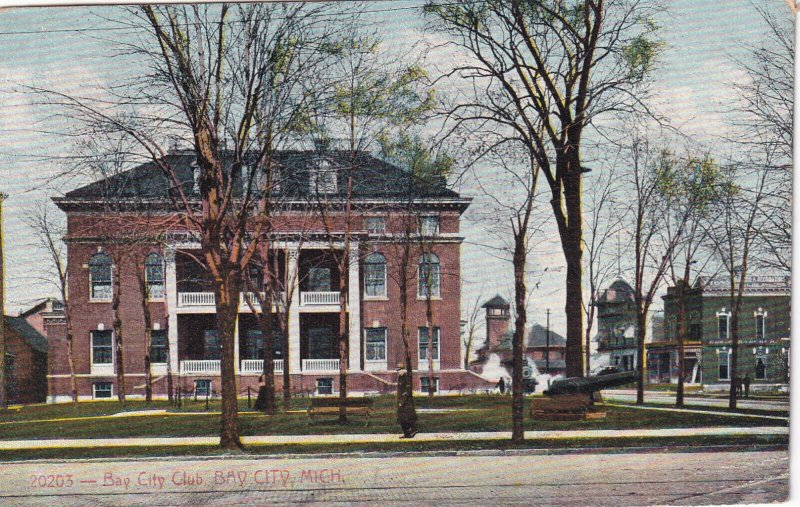 BAY CITY, Michigan, PU-1909; Bay City Club