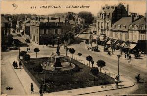 CPA DEAUVILLE - La Place Morny (515726)