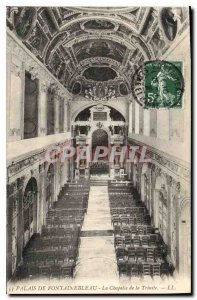 Old Postcard Fontainebleau Palace Chapel of the Trinity