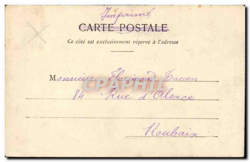 Roubaix Postcard Old Train Station