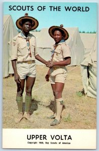 c1968 Upper Volta Scouts Of The World Boy Scouts Of America Youth View Postcard