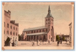 Odense Denmark Postcard St. Canute's Cathedral c1920's Antique Unposted