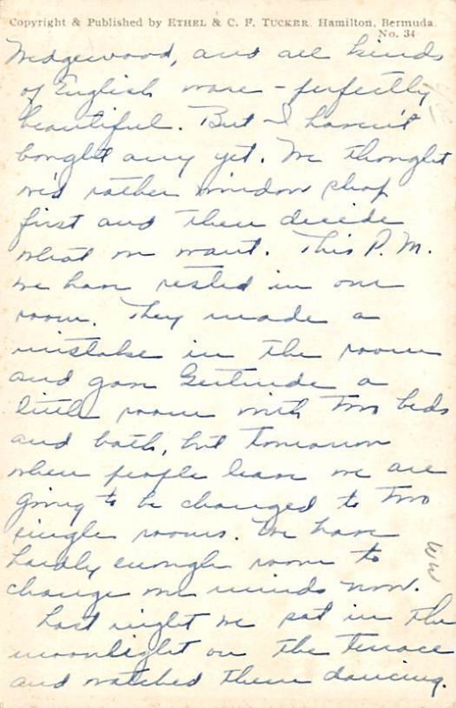 Coral Beach East Bermuda Bermuda Postal used unknown 