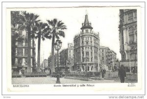 Barcelona , Spain , 00-10s : Ronda Universidad y calle Pelayo