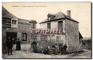 Postcard Old House Magneux Lagille Company Remoise