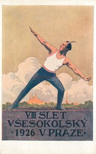 Czech Republic, Sokol, VIII Slet Vsesokolsky 1926 V Praze, Poster Art