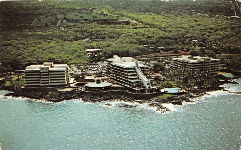 Kailua-Kona Hawaii~Kona Hilton on Orchid Isle (Along Kona Coast)~Info on Bk~1971