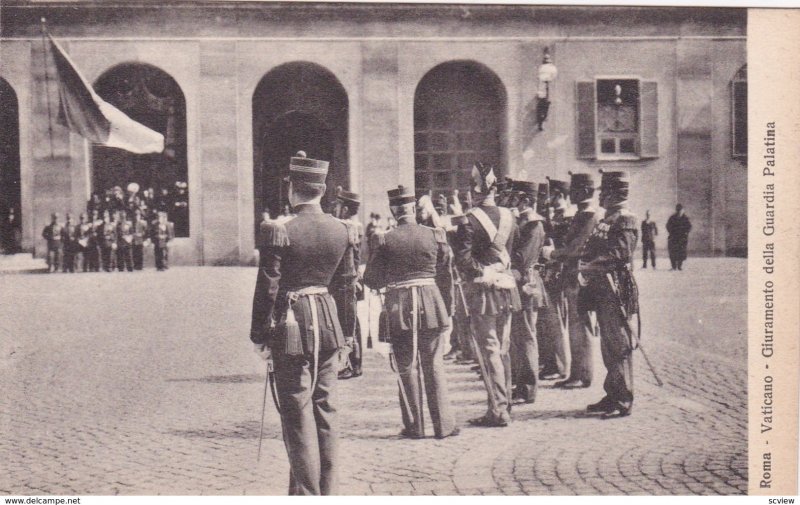 ROMA, Italy, 00-10s; Vaticano, Giuramento della Guardia Palatina