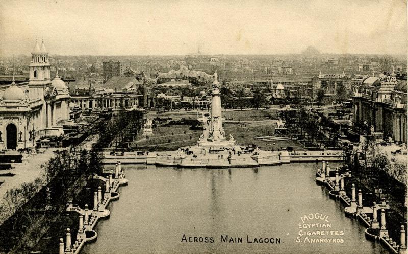 MO - St Louis. 1904 Louisiana Purchase Exposition. Across Main Lagoon  (Mogul...