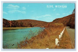 Vintage Elsie Michigan Postcard P138E