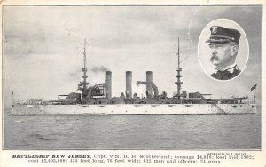 Battleship New Jersey, Lincoln Daily Star Souvenir Post Card Series, U17891