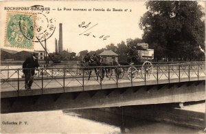 CPA ROCHEFORT-sur-MER - Le Pont tournant et l'entée du Bassin no 2 (976211)