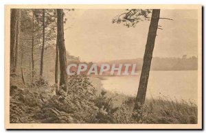 Old Postcard La Douce France Gascony moors near the Etang de Laprade Moliets