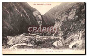 Old Postcard The High Pyrenees Route Pierrefitte has Cauterets Limacon