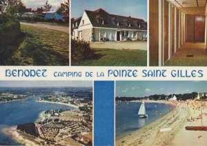 Benodez Camping at Pointe Saint Gilles French Postcard