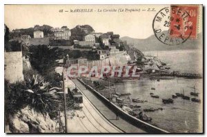 Postcard Old Marseille The Corniche The Prophet