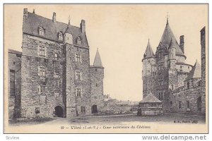 Cour Interieure Du Chateau, Vitre (Ille et Vilaine), France, 1900-1910s