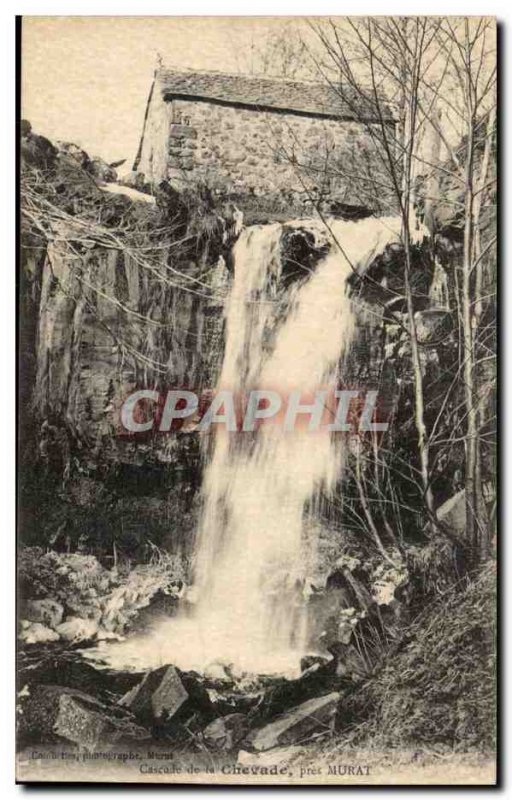 Old Postcard Cascade Chevade near Murat