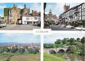 Shropshire Postcard - Views of Ludlow  SM243