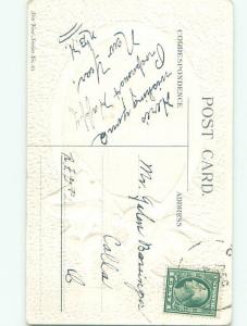 Divided-Back NEW YEAR SCENE Great Postcard AA2087