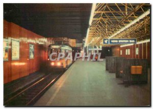 Modern Postcard Charleroi West Station