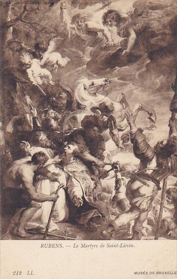 Rubens Le Martyre de Saint-Lievin Musee de Bruxelles