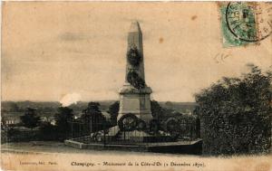 CPA CHAMPIGNY - Monument de la Cote-d'Or (2 Decembre 1870) (586622)