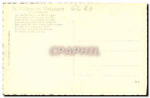 Postcard Old Saint Woligang am Wolfgangsee Cheval Blanc