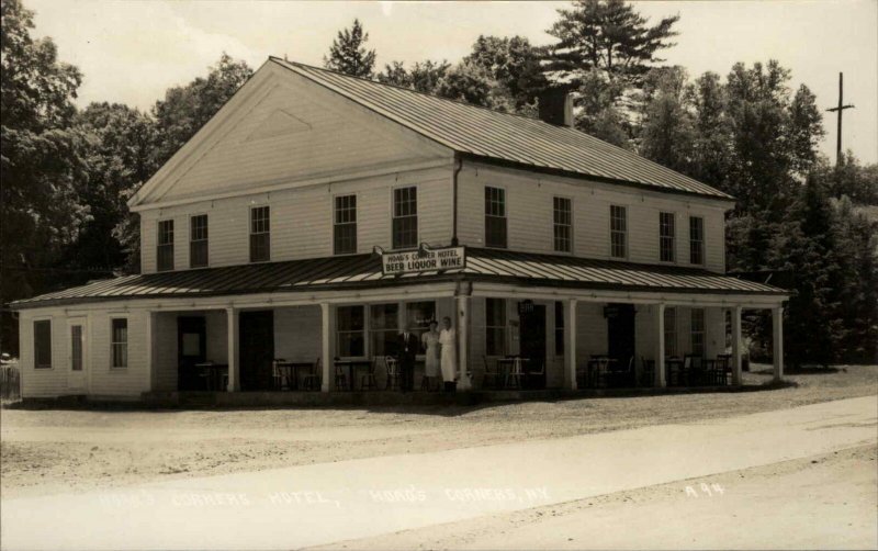 East Nassau? Hoags Corners Store Real Photo Postcard