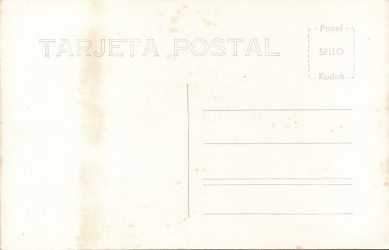 RPPC Mujer Dormida - Sleeping Woman - Volcano Iztaccihuatl, Mexico