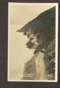 RPPC YELLOWSTONE HIGHWAY GRESHAM CANYON ROAD REAL PHOTO POSTCARD