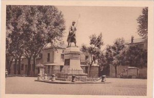 Algeria Boufarik Statue du Sergent Blandan