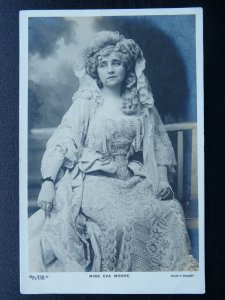 Actress MISS EVA MOORE c1905 RP Postcard by Beagles & Co.