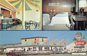 Ellsworth Maine Jasper's Motel and Restaurant Vintage Postcard AA31051